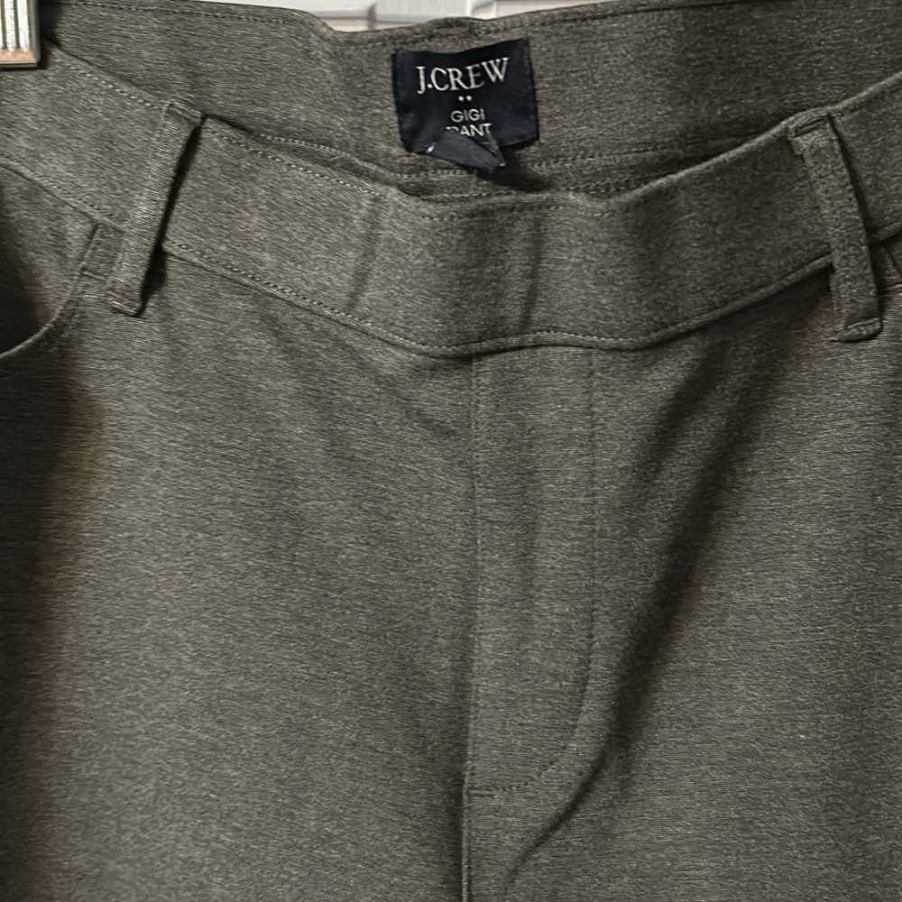 J Crew Gray Straight Leg Ponte Knit Pant - Picture 5 of 5